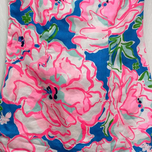 Lilly Pulitzer Pink and Blue Sleeveless Sundress - Picture 4 of 10